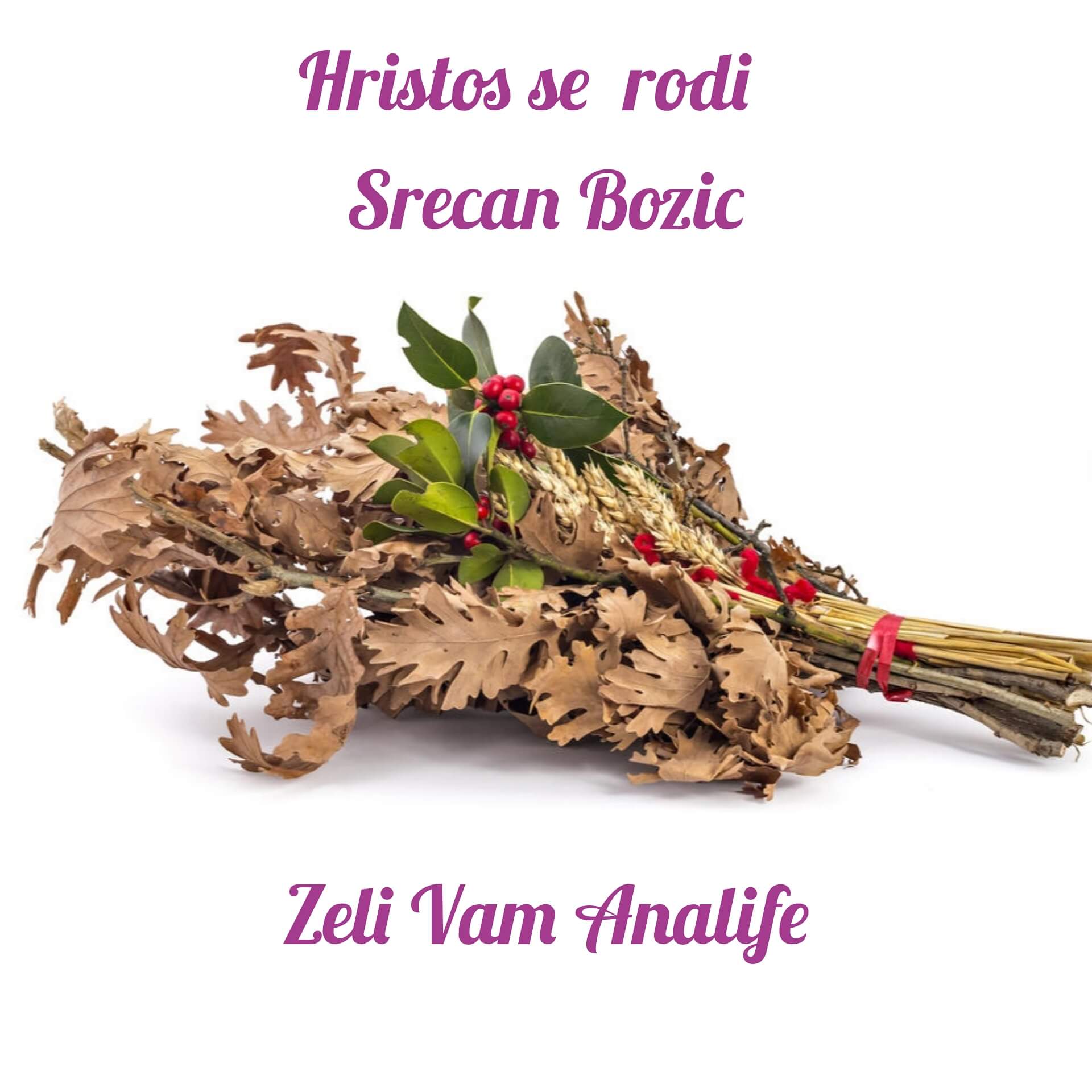 Srecan Bozic Hristos Se Rodi